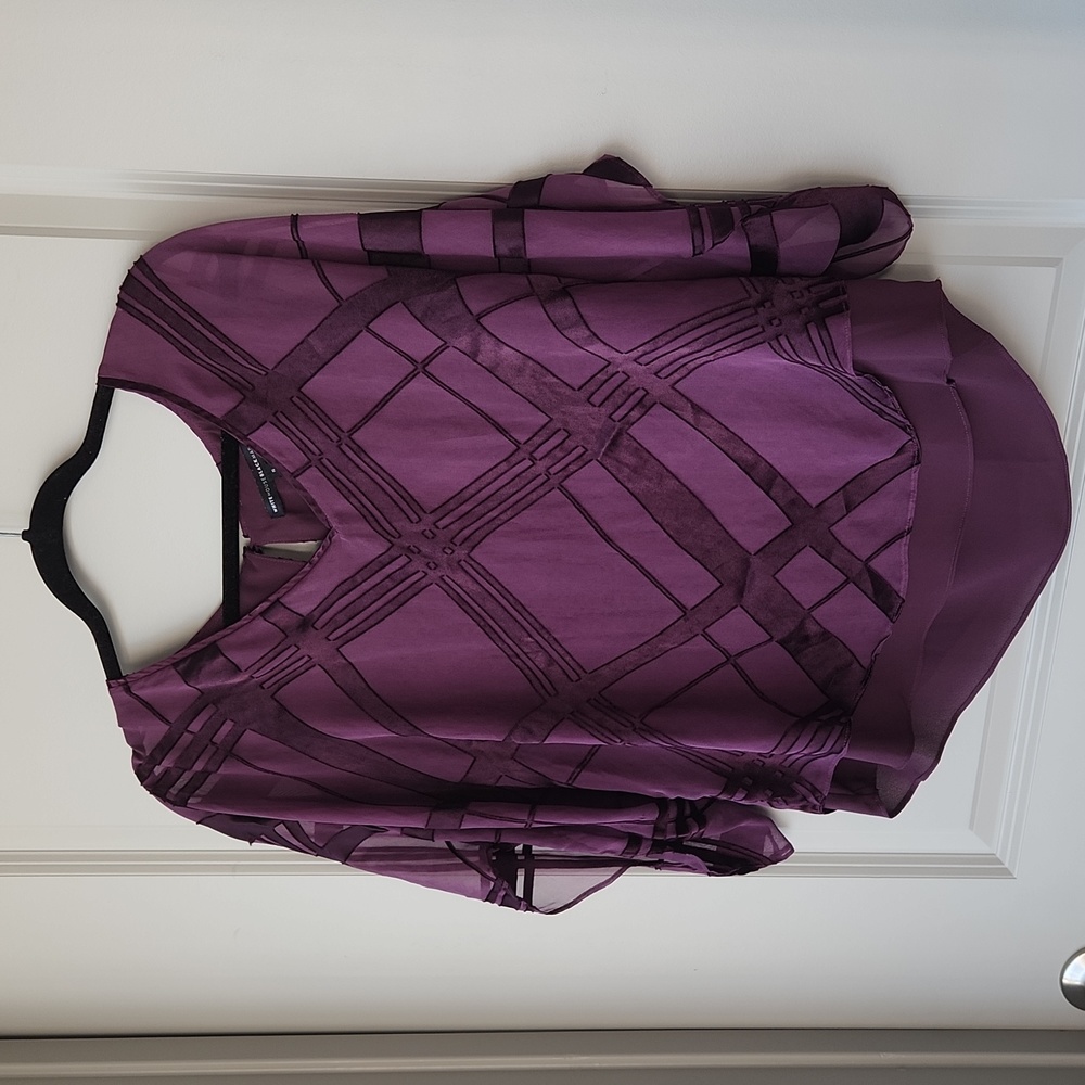 Dolman  Purple Light Top